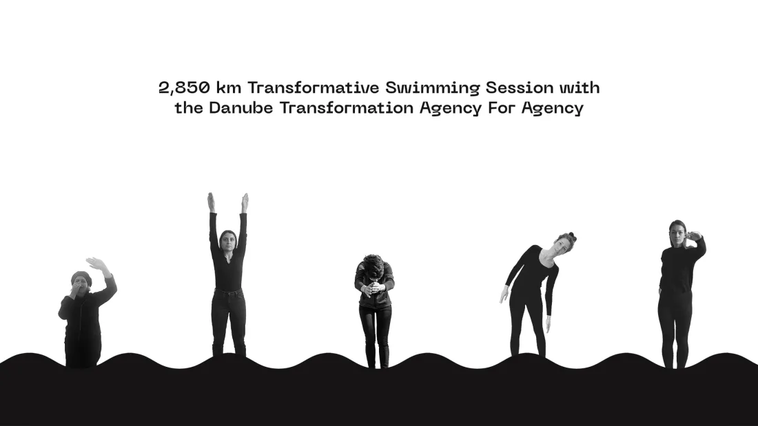 2,850 km transformative swimming session with the Danube Transformation Agency for Agency
