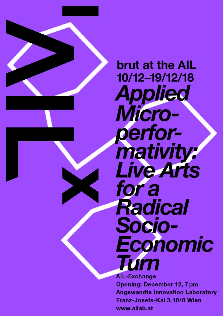 Applied Microperformativity: Live Arts for a Radical Socio-Economic Turn