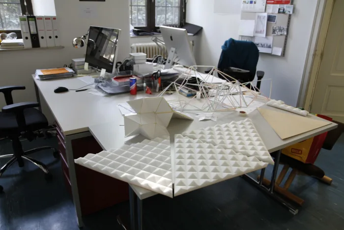 Artscience Space*Acoustic Cloud, translations models © Juliana Herrero