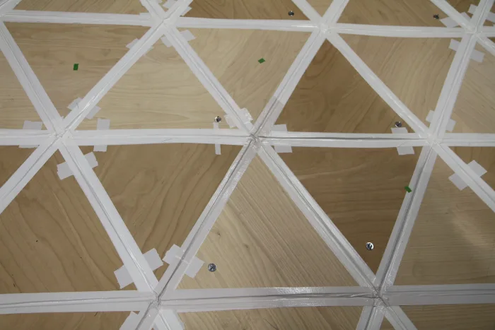 Artscience Space*Acoustic Cloud * Process model 1:1 Date1