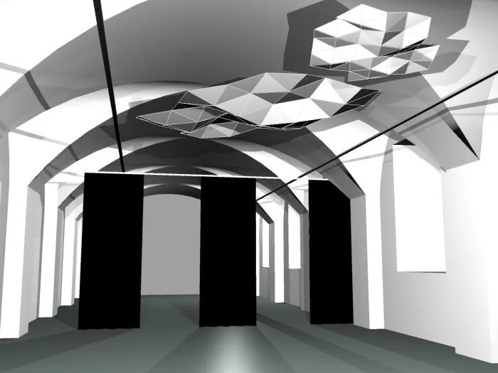 Juliana Herrero, *Acoustic Cloud*, digital sketches, 2010