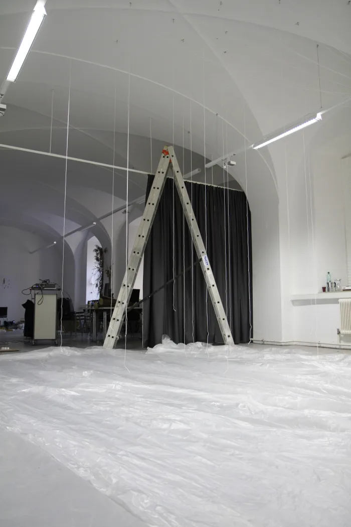 Artscience Space*Acoustic Cloud * Process model 1:1 Date 2
