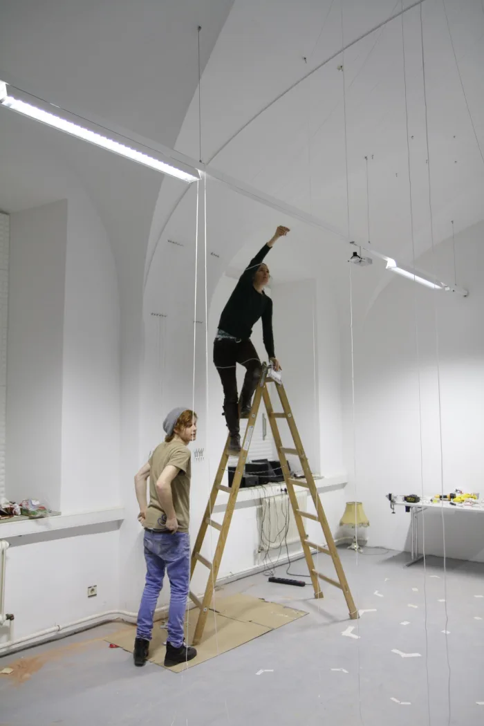 Artscience Space*Acoustic Cloud * Process model 1:1 Date 2