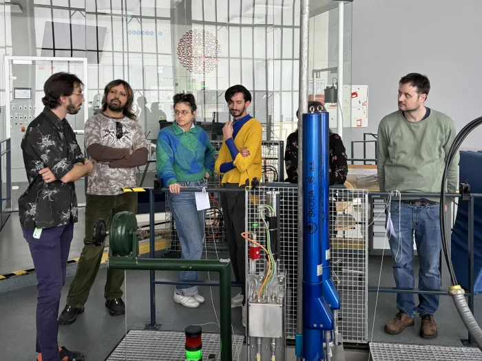 2024. Visiting Atom Reactor. Photo © Martin Reinhart — Gerda Fischbach