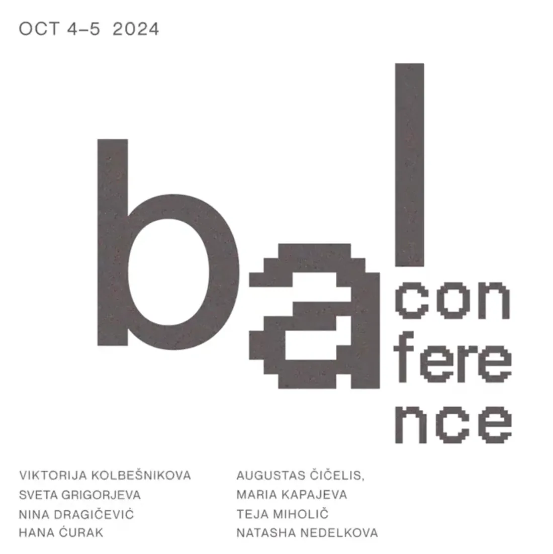 bal conference 2024 - repeated words lose their meaning