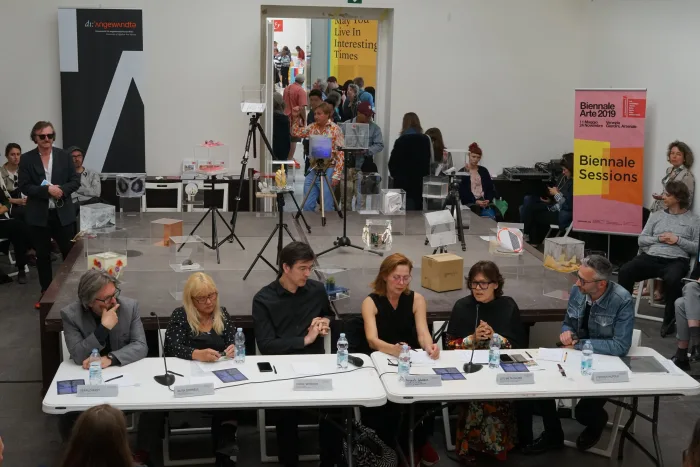 Biennale Arte 2019 - Panel Discussion. Photo: Rafael Lippuner