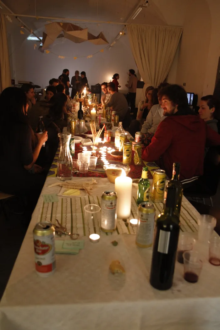 ART.SCIENCE.CANDLE.LIGHT.DINNER. Photo © Virgil Widrich