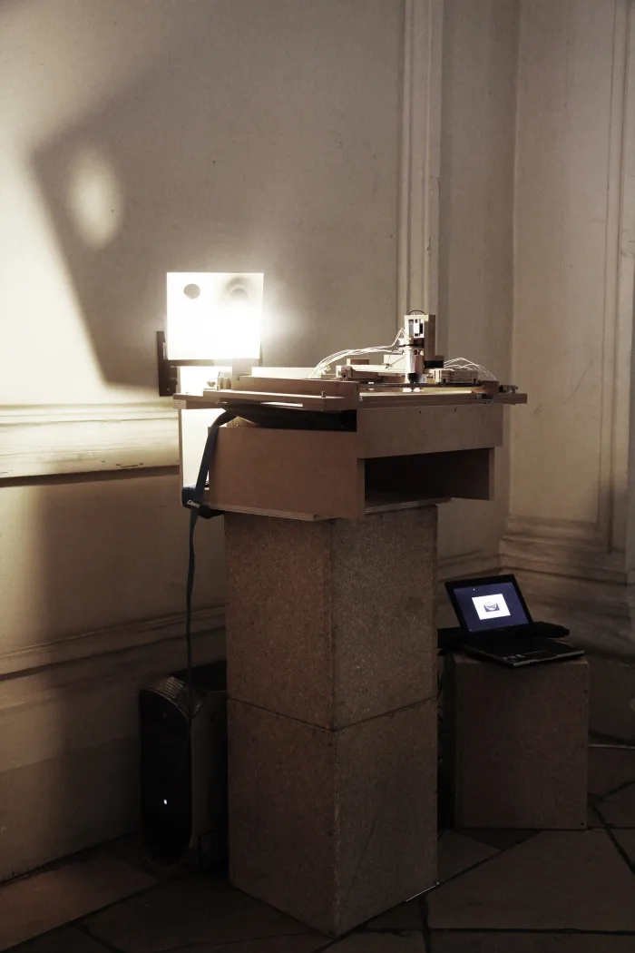 Richard Schwarz, strichweise, 2011. Photo © Sabina Teichert