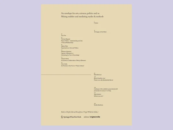 Edition Angewandte: An envelope for arts, sciences, politics and us, 2011