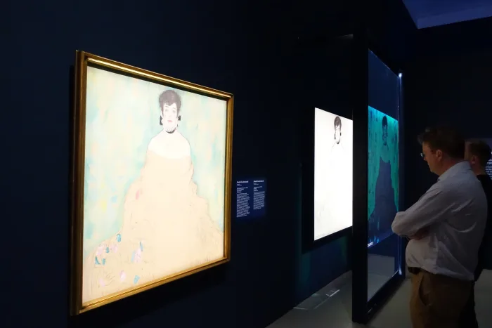 Excursion Gustav Klimt Pigment & Pixel Lower Belvedere — Martin Reinhart