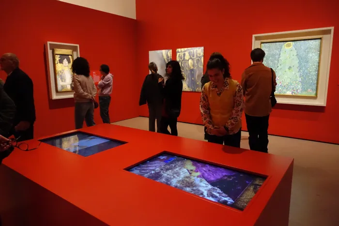Excursion Gustav Klimt Pigment & Pixel Lower Belvedere — Martin Reinhart