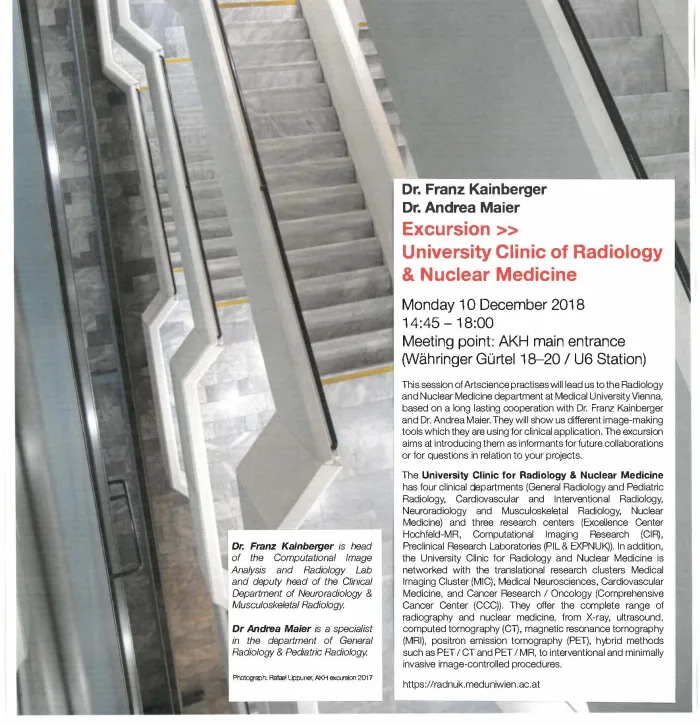 Excursion to the Department of Radiology and Nuclear Medicine | General Hospital Vienna
