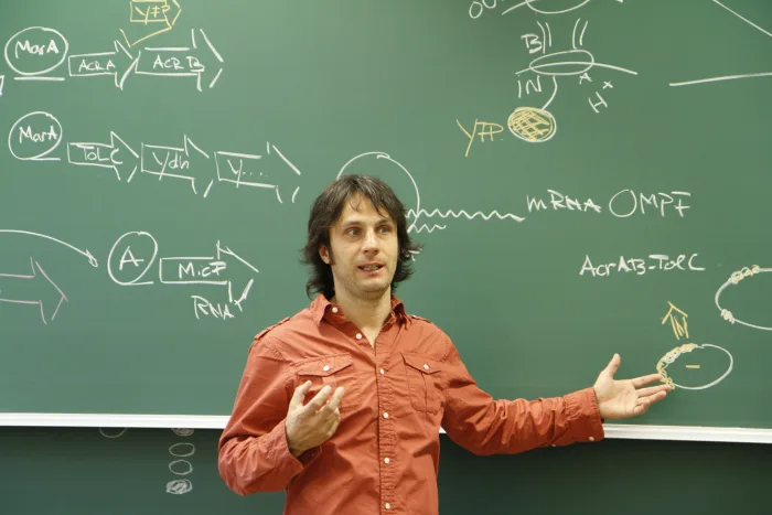 Excursion at IST, Austria/Guet Group “Systems and Synthetic Biology of Genetic Networks“. Photo © Rudi Friemel