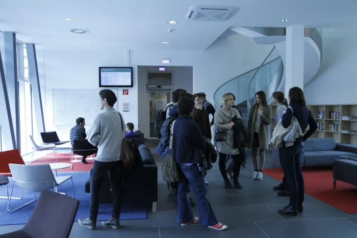 Excursion at IST, Austria/Guet Group “Systems and Synthetic Biology of Genetic Networks“. Photo © Juliana Herrero