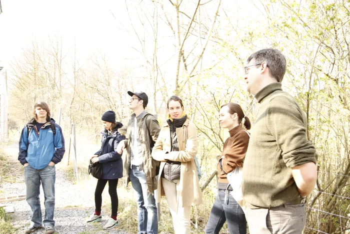 Excursion at the research station Haidlhof, VetMedUni/Messerli Research Institute. Photo © Juliana Herrero