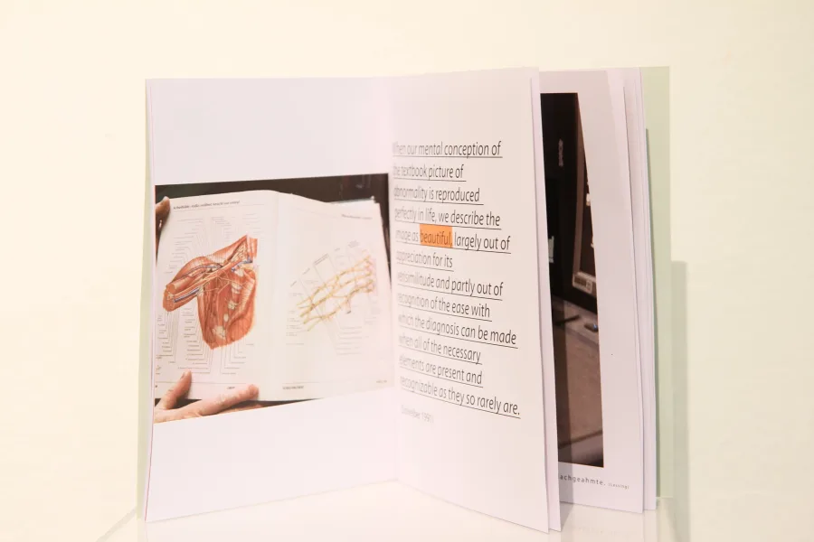 Anita Peretti, ‘Befund’. Photo © Sabina Teichert