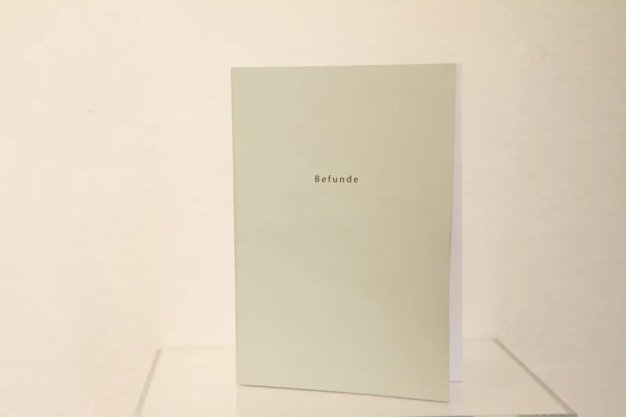 Anita Peretti, ‘Befund’. Photo © Sabina Teichert