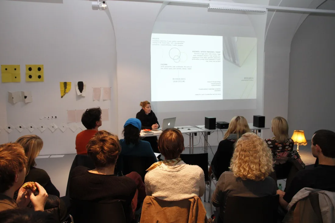 JOUR FIXE and Seminar/workshop with Gabi Schillig