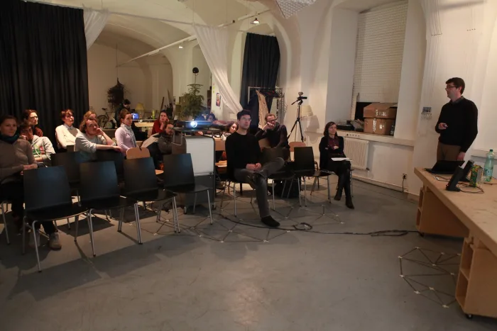Jour Fixe with Gyula Gajdon, 2 March 2012. Photo © Iulian Moise
