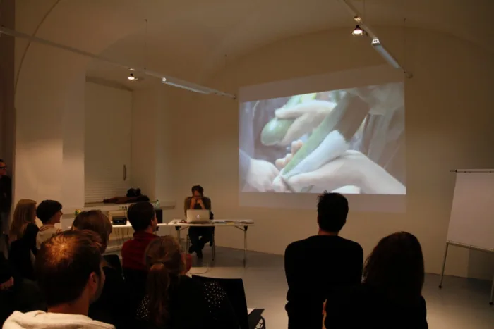 JOUR FIXE with Nikolaus Gansterer. Photo © Art & Science Visualisation