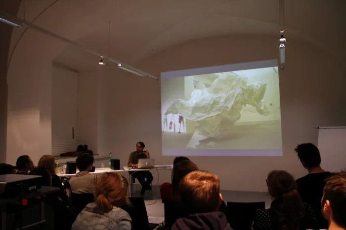 JOUR FIXE with Nikolaus Gansterer. Photo © Art & Science Visualisation