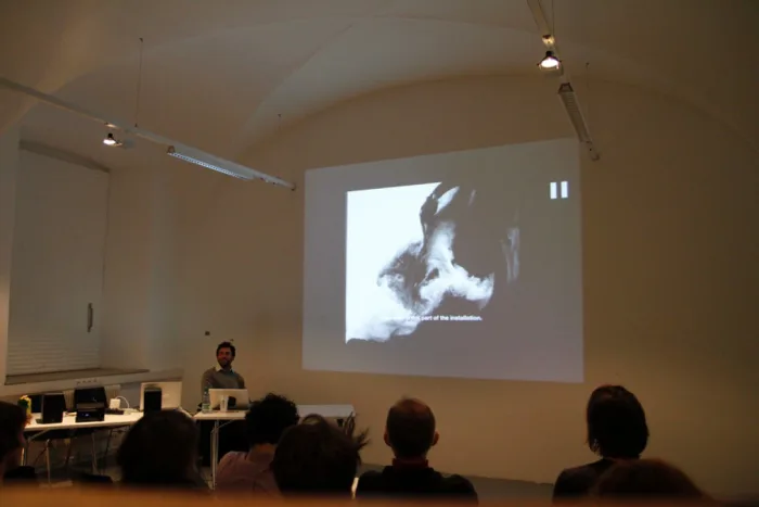 JOUR FIXE with Roman Kirschner. Photo © Art & Science Visualisation