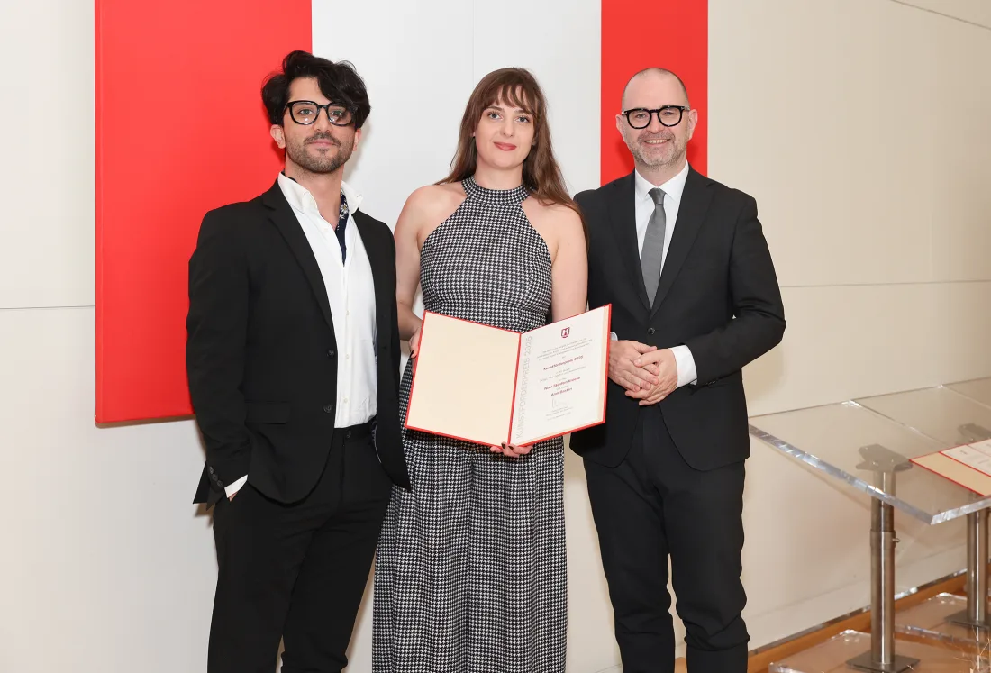 Kunstförderpreis der Stadt Linz 2025 for Noor Stenfert Kroese and Amir Bastan