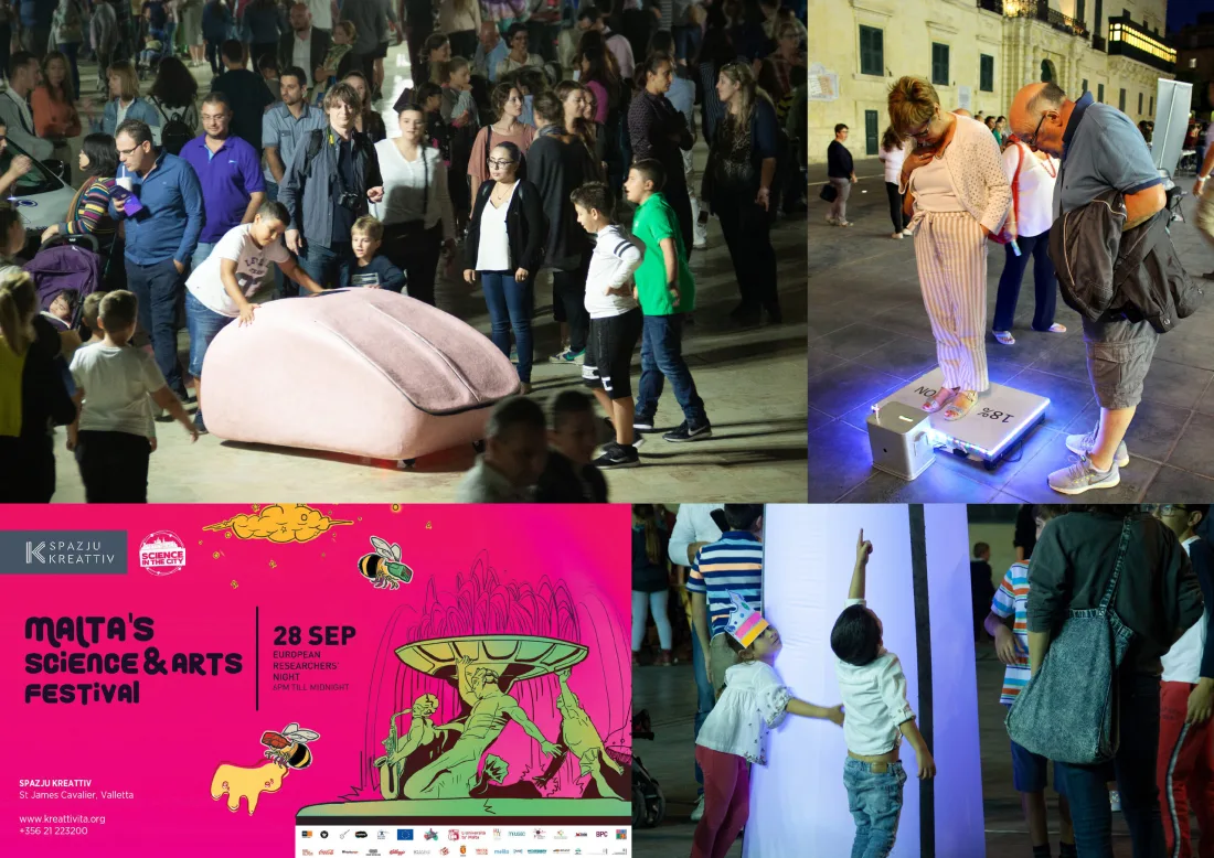 Malta Valletta 2018 - European Researchers’ night Festival: Science in the City
