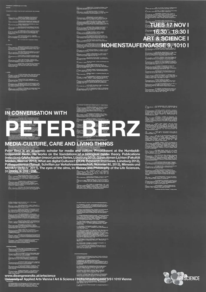 Media-Culture, Care and Living Things