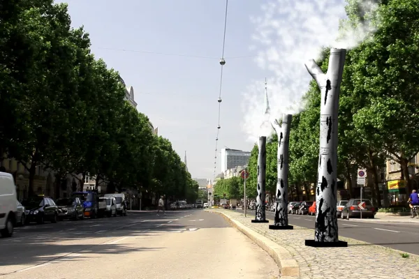 Mein sommer 1805 [my summer 1805] - thinking of a city air-conditioning system