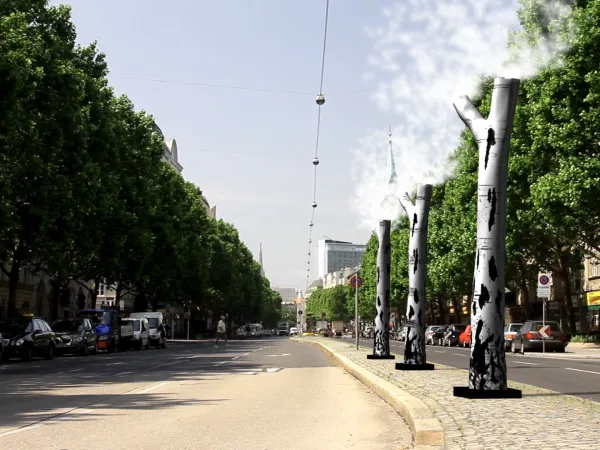 Mein sommer 1805 [my summer 1805] - thinking of a city air-conditioning system
