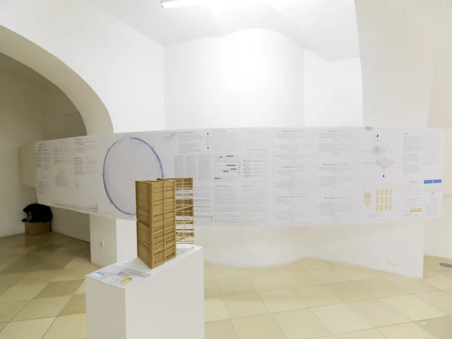 “Nach freiem Ermessen” Diploma Project by Rudi Friemel, 2013. Photo: Peter Kainz