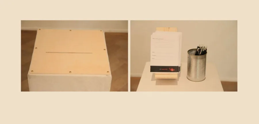 Ashley Holwell, Object Concern Facilitator, 2012, Institutional role. Photo © Sabina Teichert