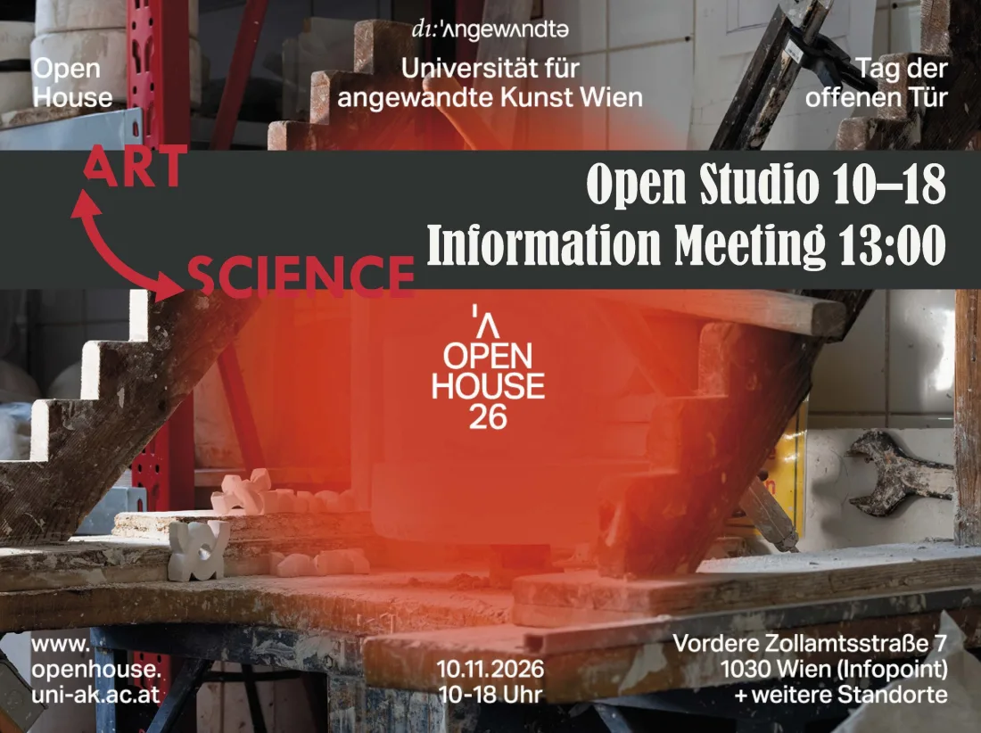 OPEN HOUSE 2026 | Open Studio and Information Meeting