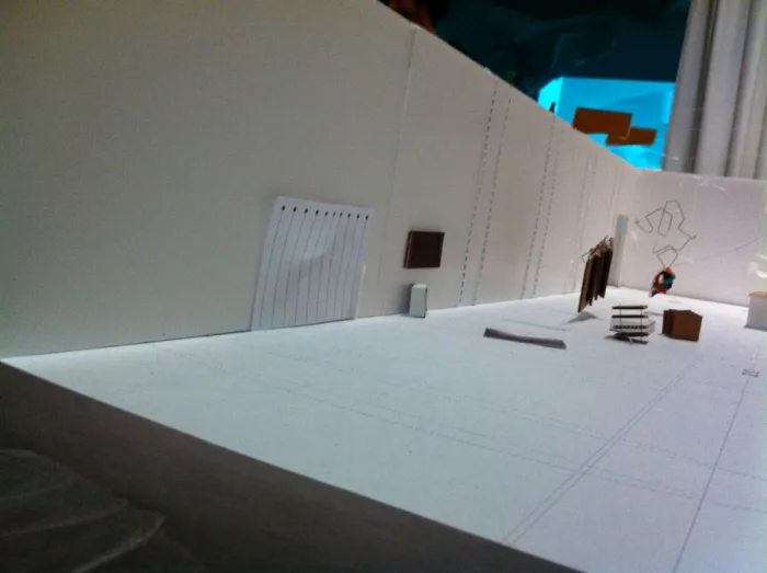 Parameter World / Spatial Setup, Model 1:20. Photo © Virgil Widrich