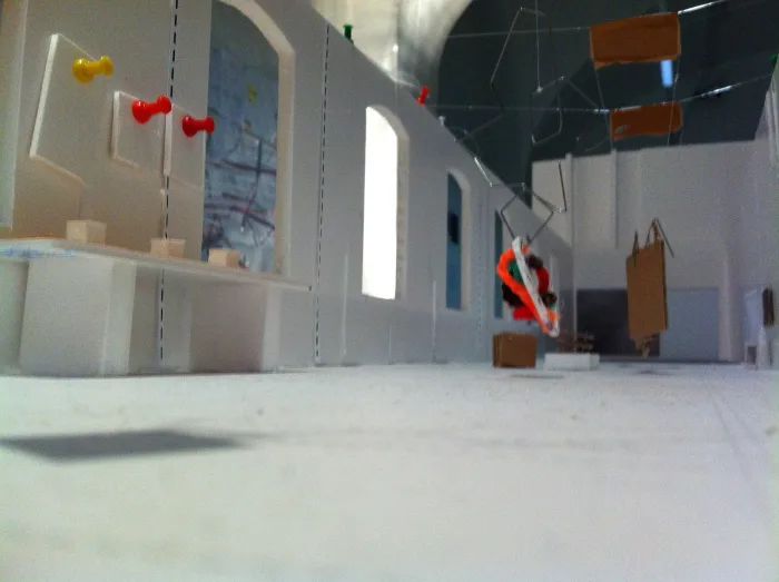 Parameter World / Spatial Setup, Model 1:20. Photo © Virgil Widrich
