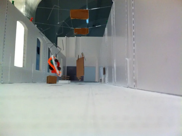 Parameter World / Spatial Setup, Model 1:20. Photo © Virgil Widrich