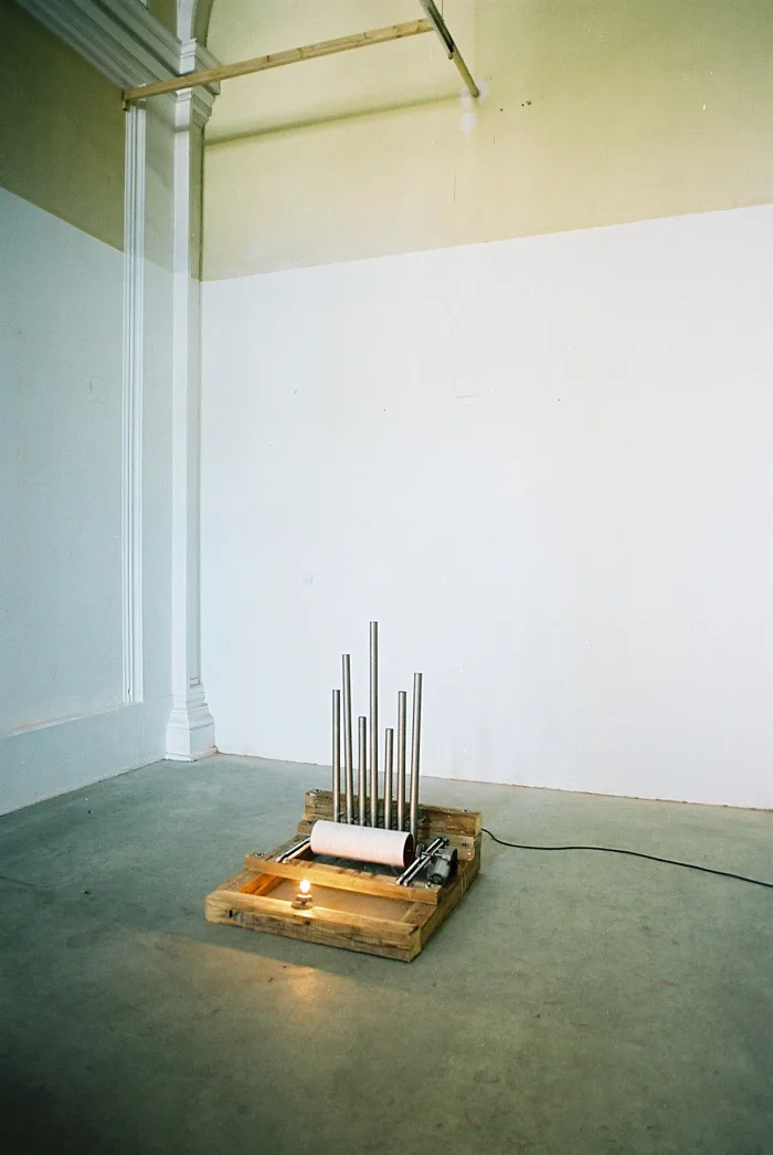 Michal Marencik, Pepa Bugueiro Domingo, the sound of silence, sektor33, composition upon the zentralfriedhof, 2011. Photo © Sabina Teichert