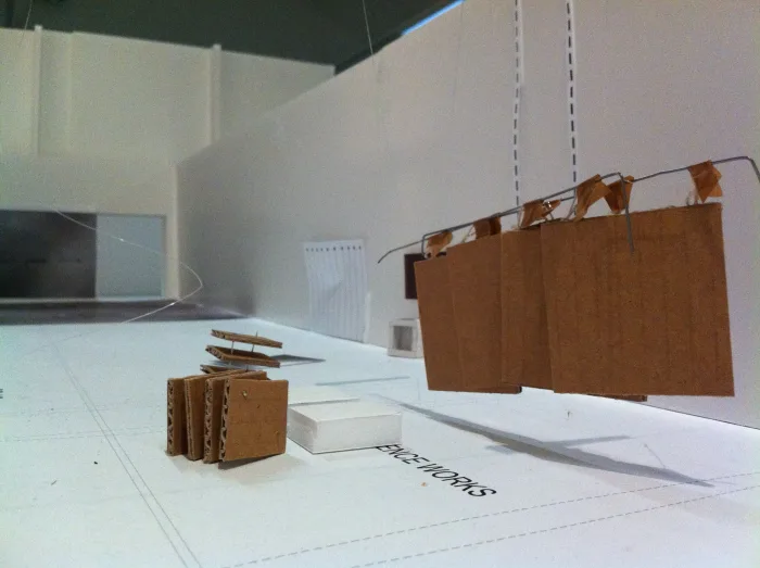 Parameter World / Spatial Setup, Model 1:20. Photo © Virgil Widrich