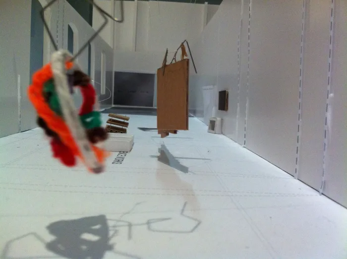 Parameter World / Spatial Setup, Model 1:20. Photo © Virgil Widrich