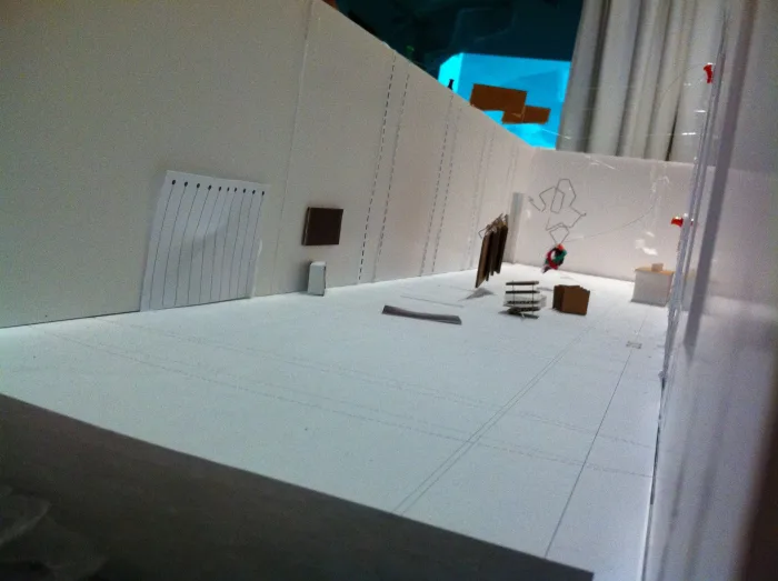 Parameter World / Spatial Setup, Model 1:20. Photo © Virgil Widrich