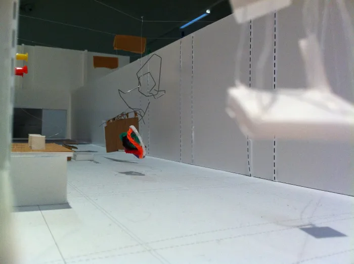 Parameter World / Spatial Setup, Model 1:20. Photo © Virgil Widrich