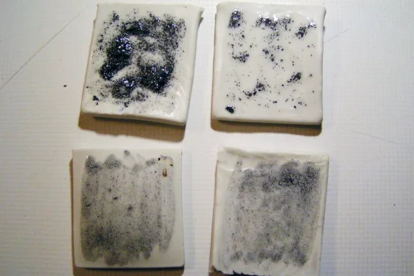 Photovoltaic-pieces and ceramics