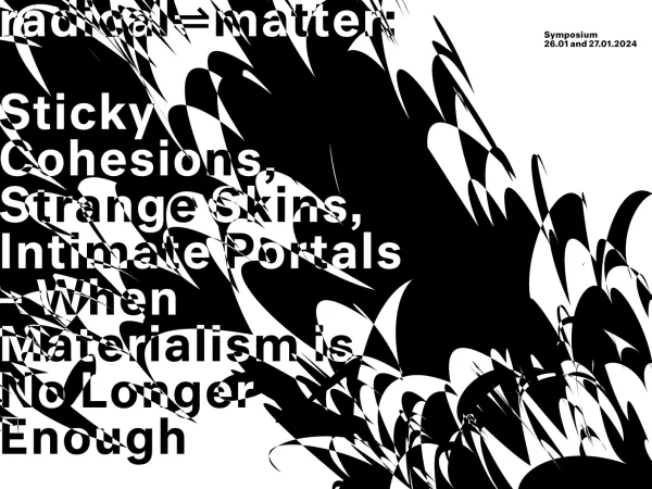 radical⇌matter: When Materialism is no Longer Enough