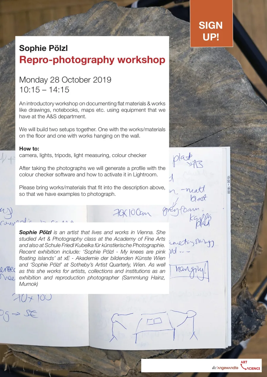 Repro-photography workshop