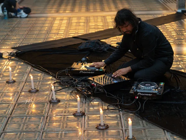 Sound performance at Finissage