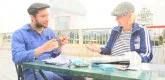 Konstantinos Politis, Sabina Teichert, The body we care for, video still, 2012