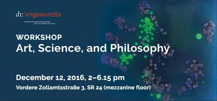Workshop: Art, science, and philosophy